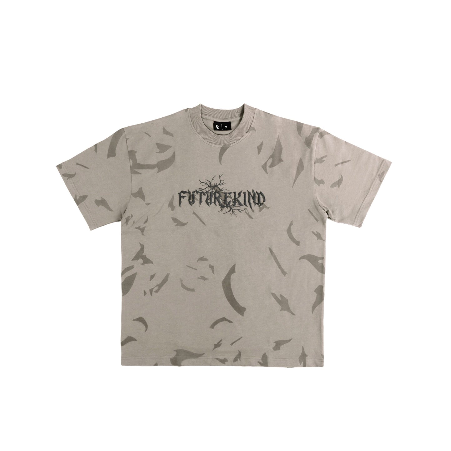 TIME CRACK ESSENTIAL BROWN TEE