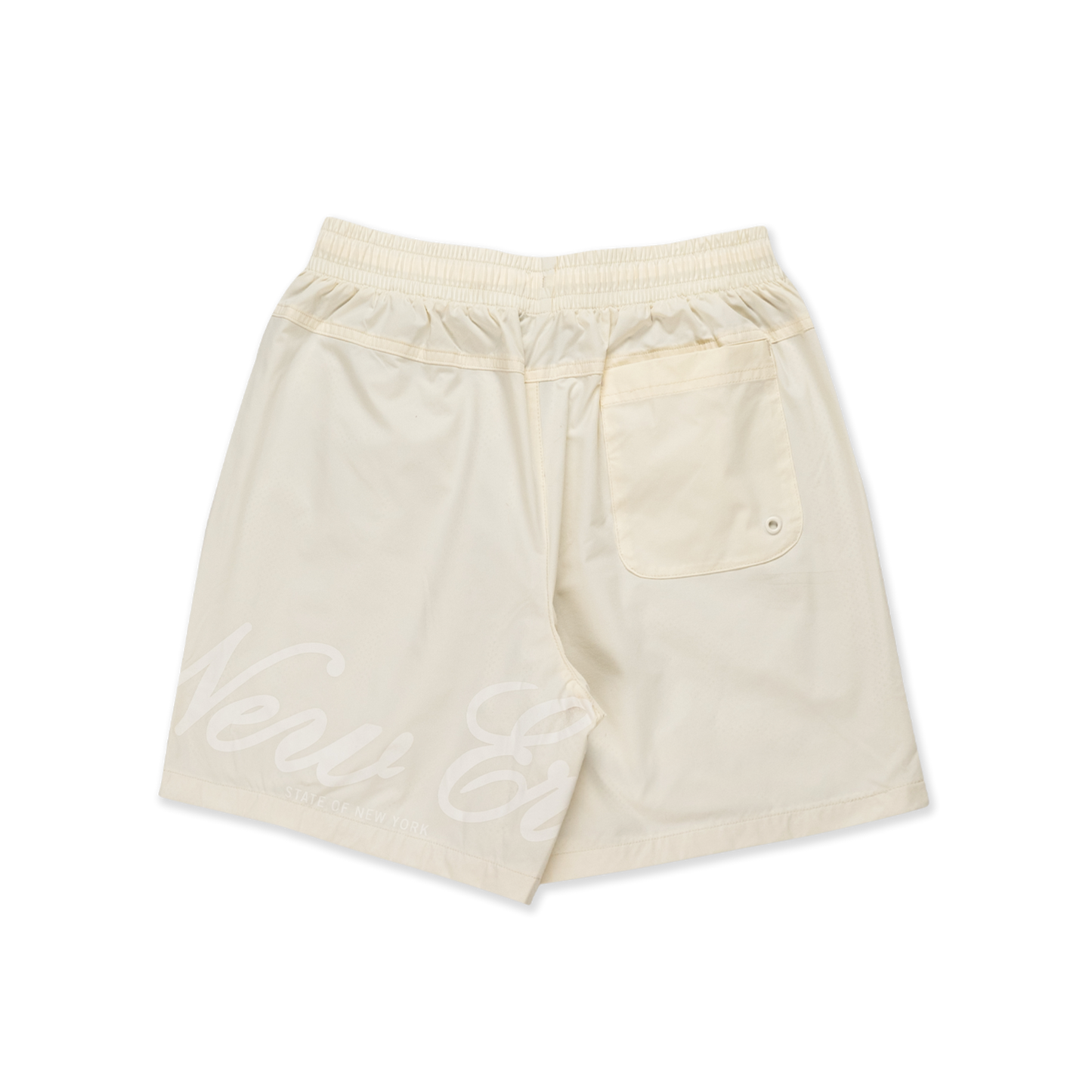 NEW ERA SHORTS NE BASIC CALLI BK CHROME WHITE