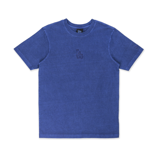 NEW ERA SS TEE NE LOGO WASHED LOSDOD INK PURPLE