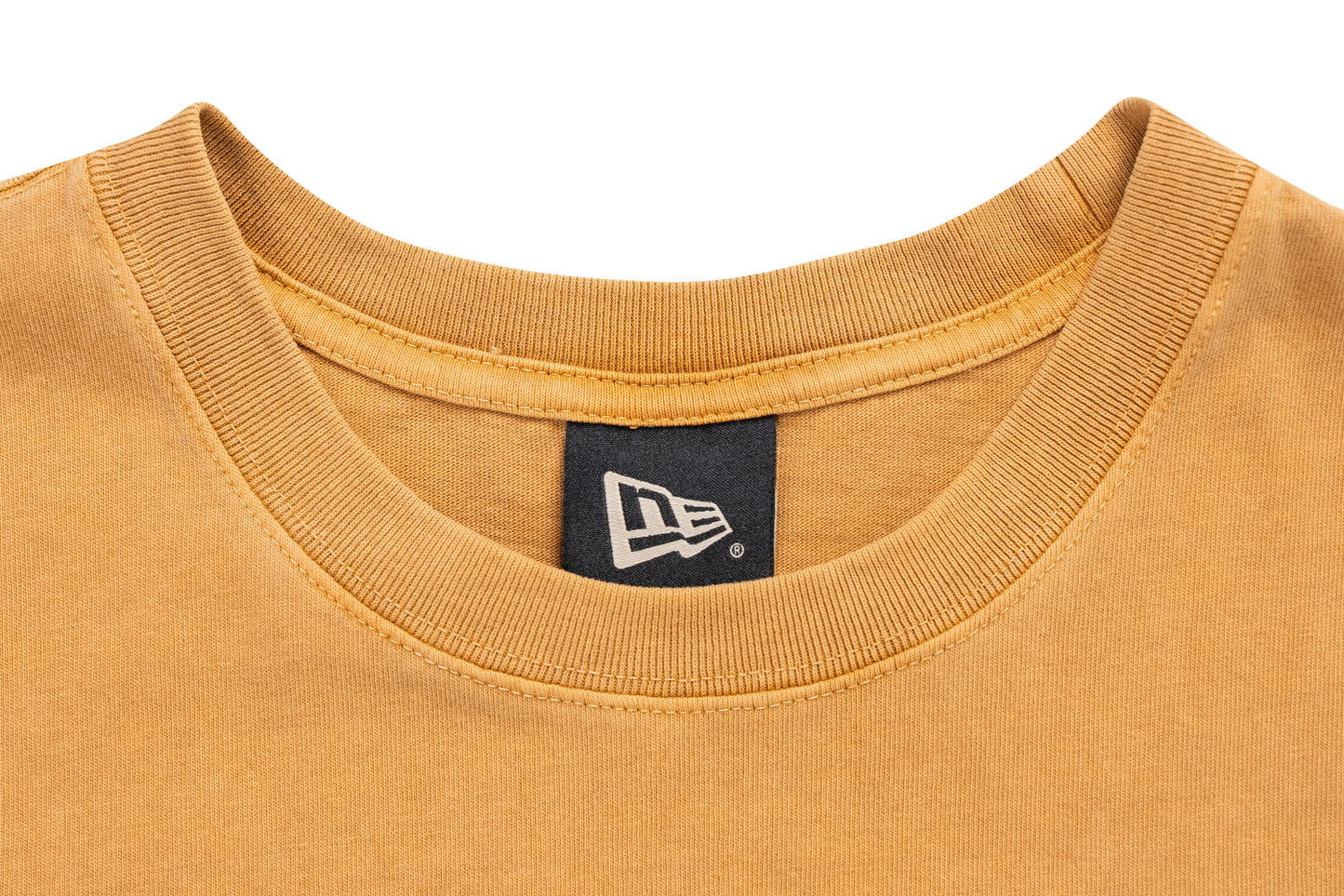 NEW ERA SS TEE NE LOGO WASHED DEEP SAND