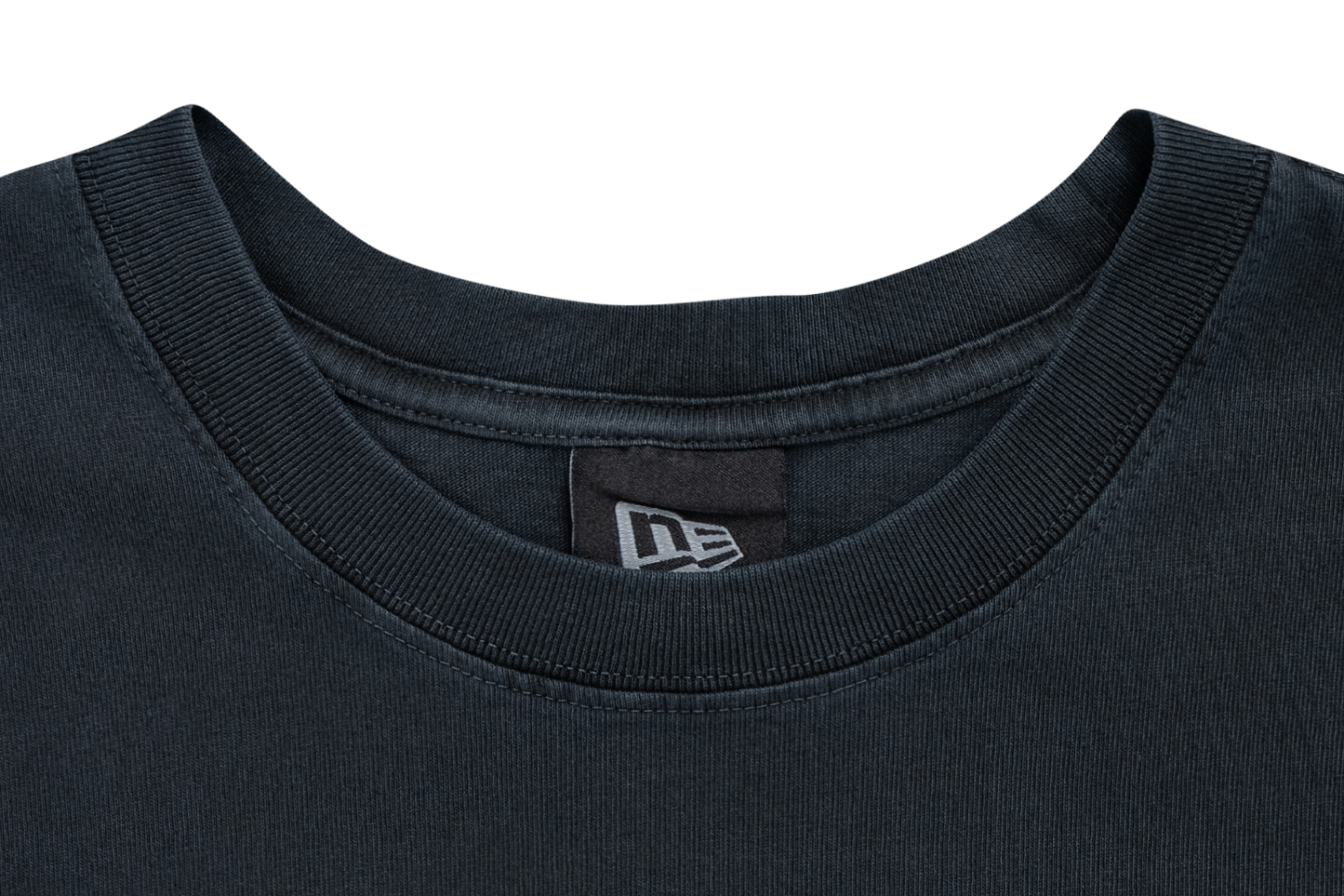 NEW ERA SS TEE NE LOGO WASHED BLACK
