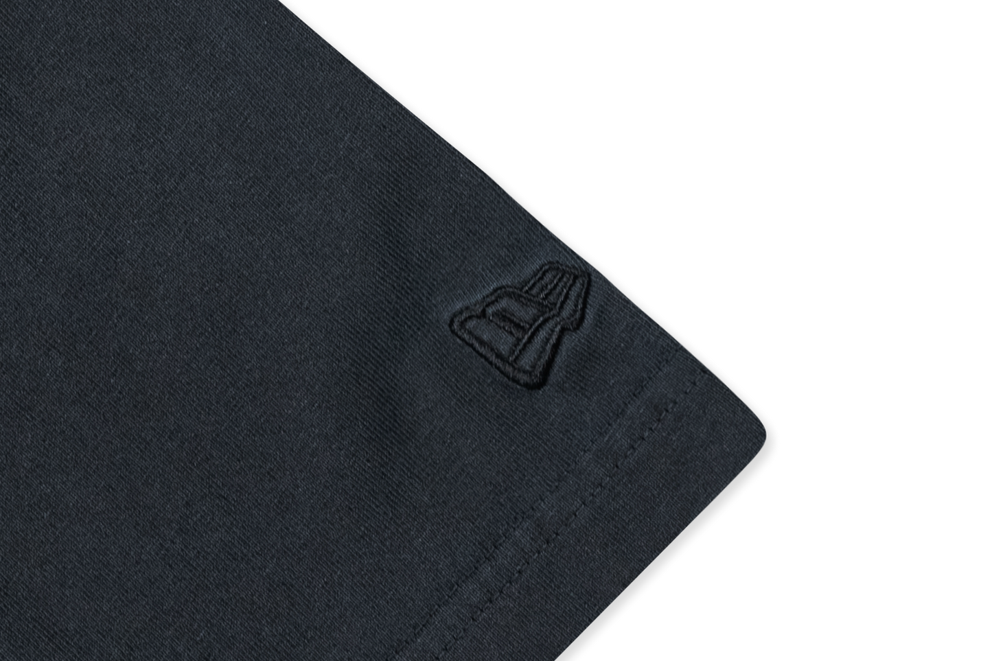 NEW ERA SS TEE NE LOGO WASHED BLACK