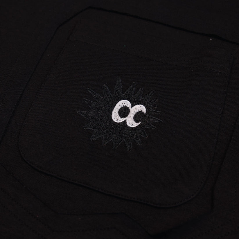 Layered Tide Tee Black