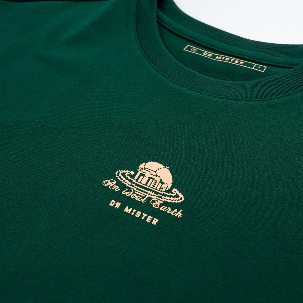 Planet Broad Tee - Pine Green