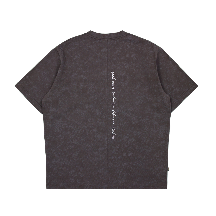 Core Basic Washed Tee Grey