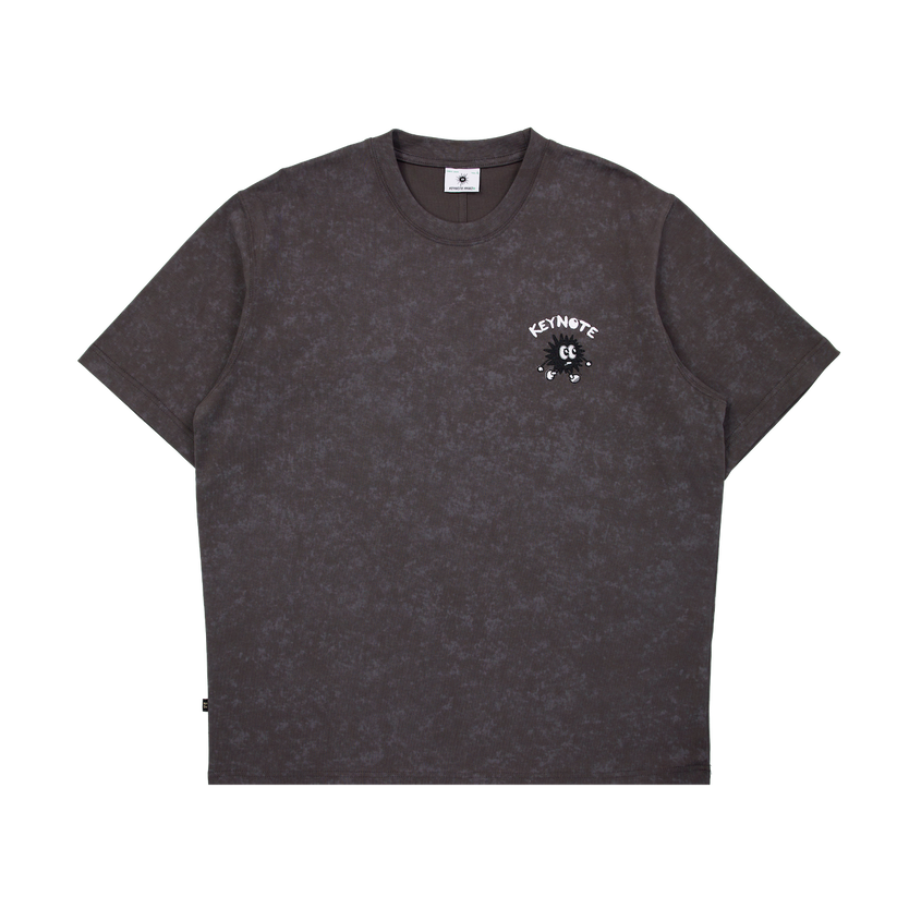 Core Basic Washed Tee Grey