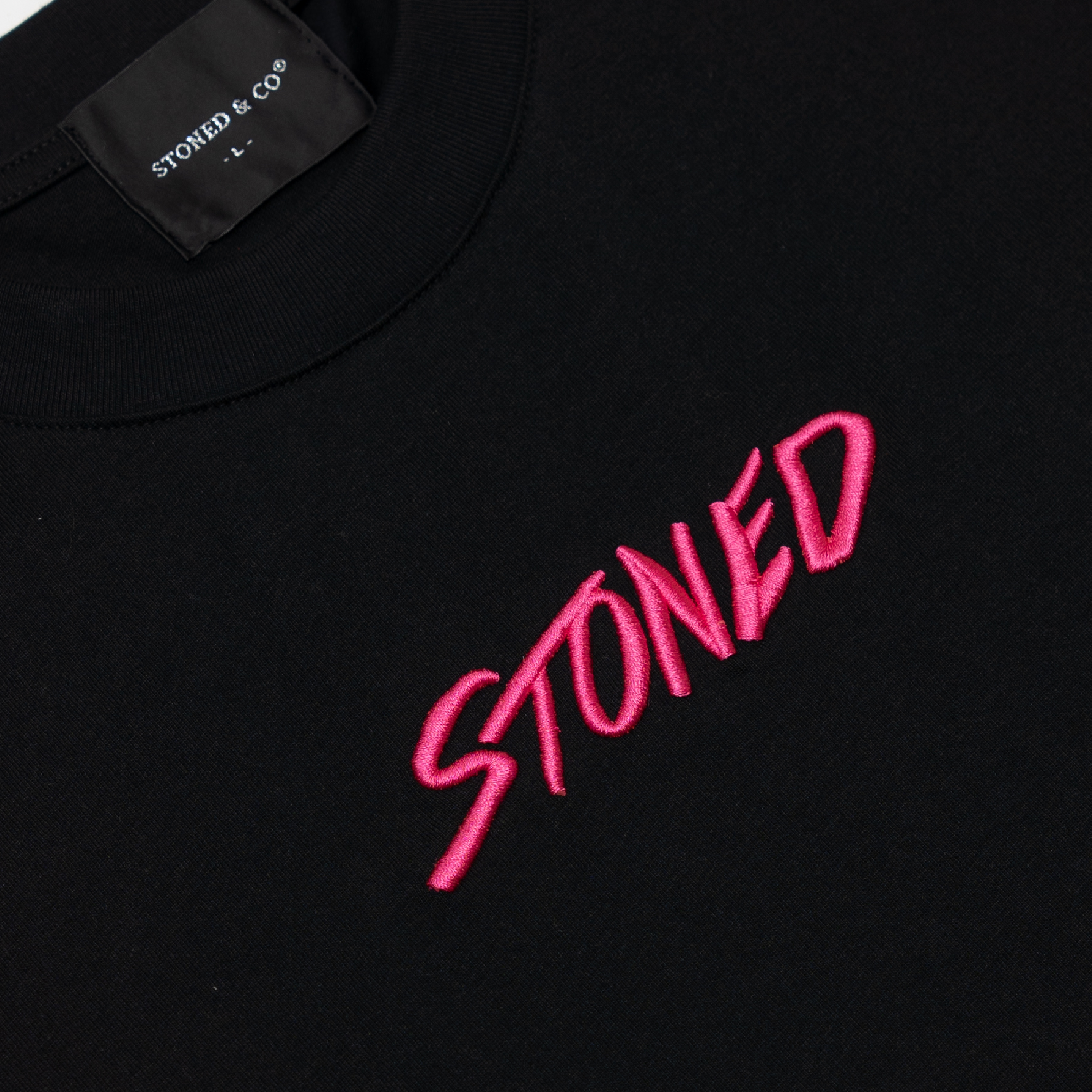 STONED & CO WBB25 : Emblem Tee Black