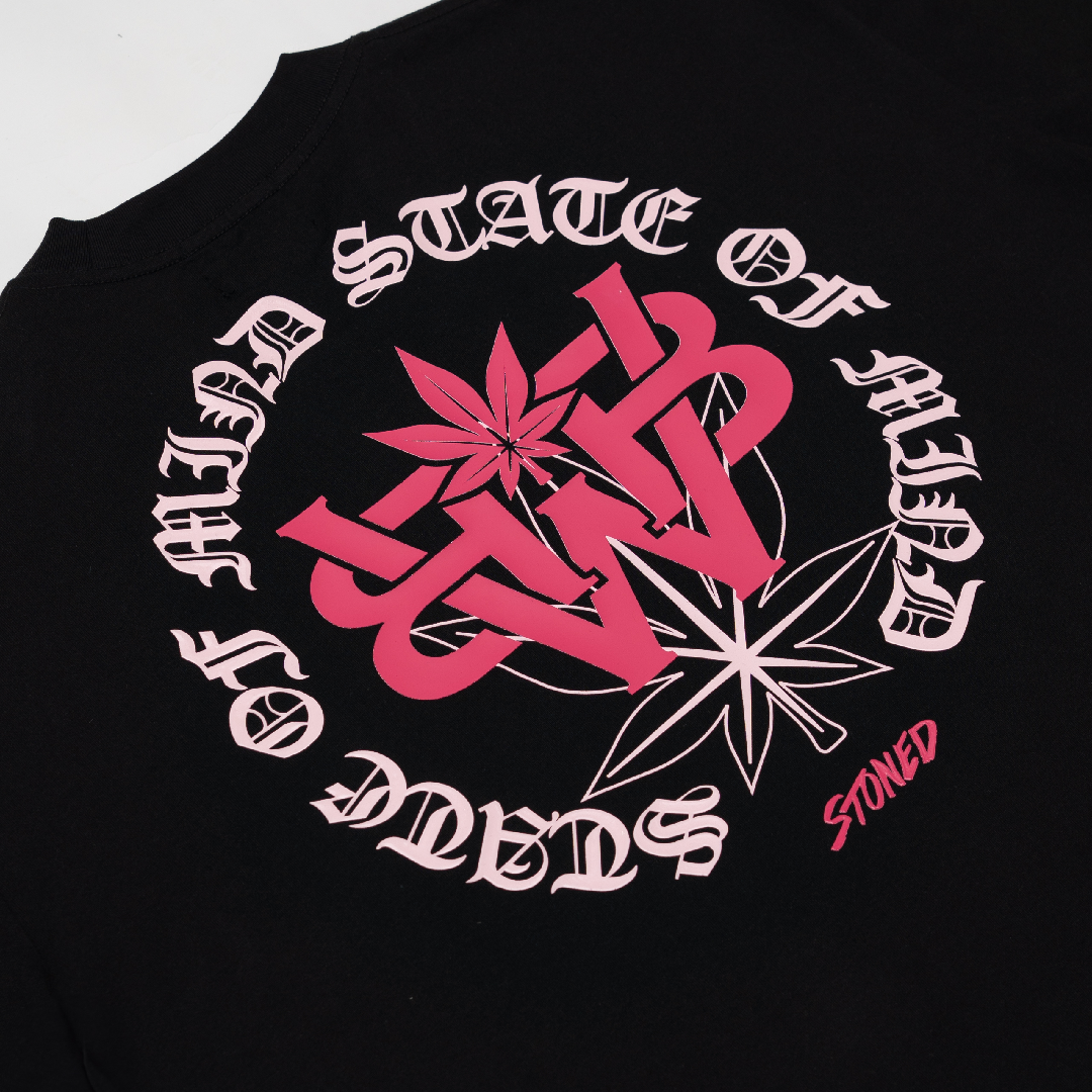 STONED & CO WBB25 : Emblem Tee Black