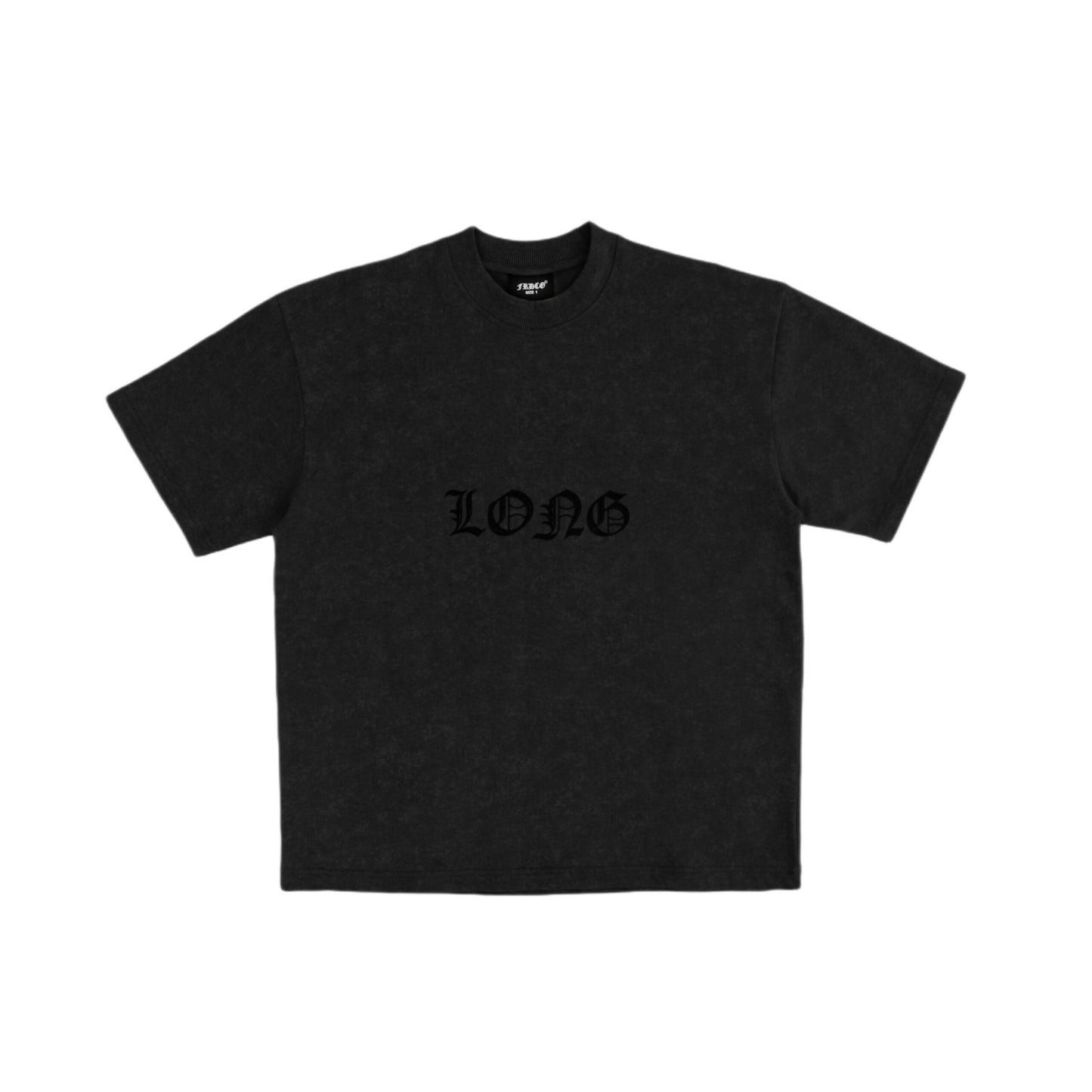 DARK DRAGON STONED WASH BLACK TEE