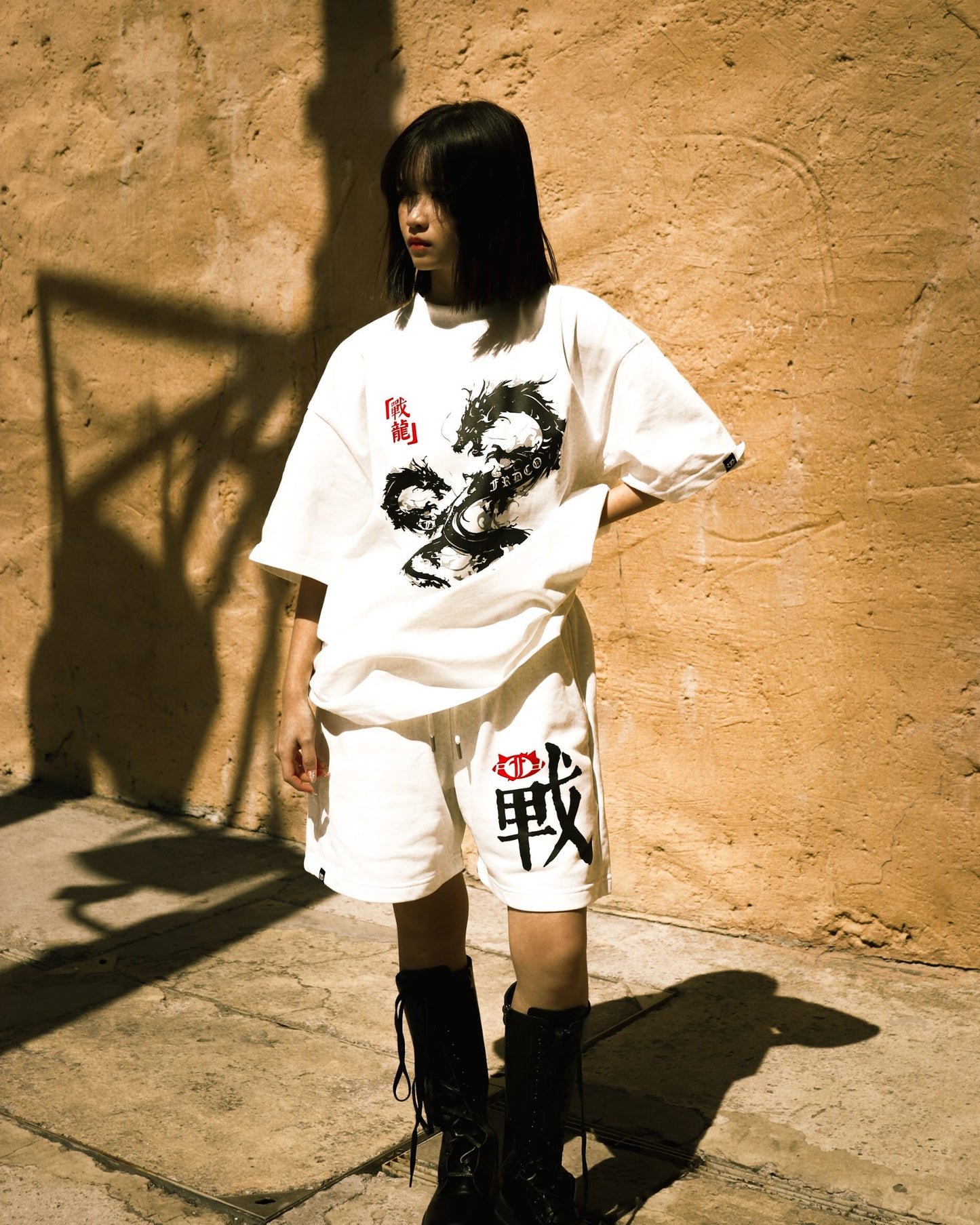 WARRIOR ESSENTIAL WHITE TEE
