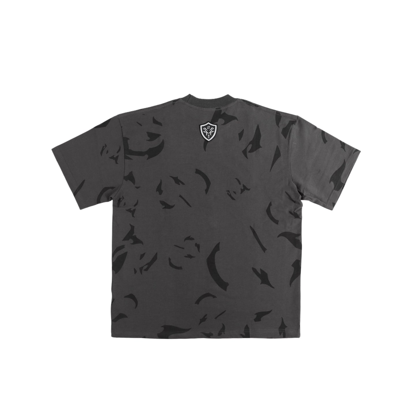 TIME CRACK ESSENTIAL GREY TEE