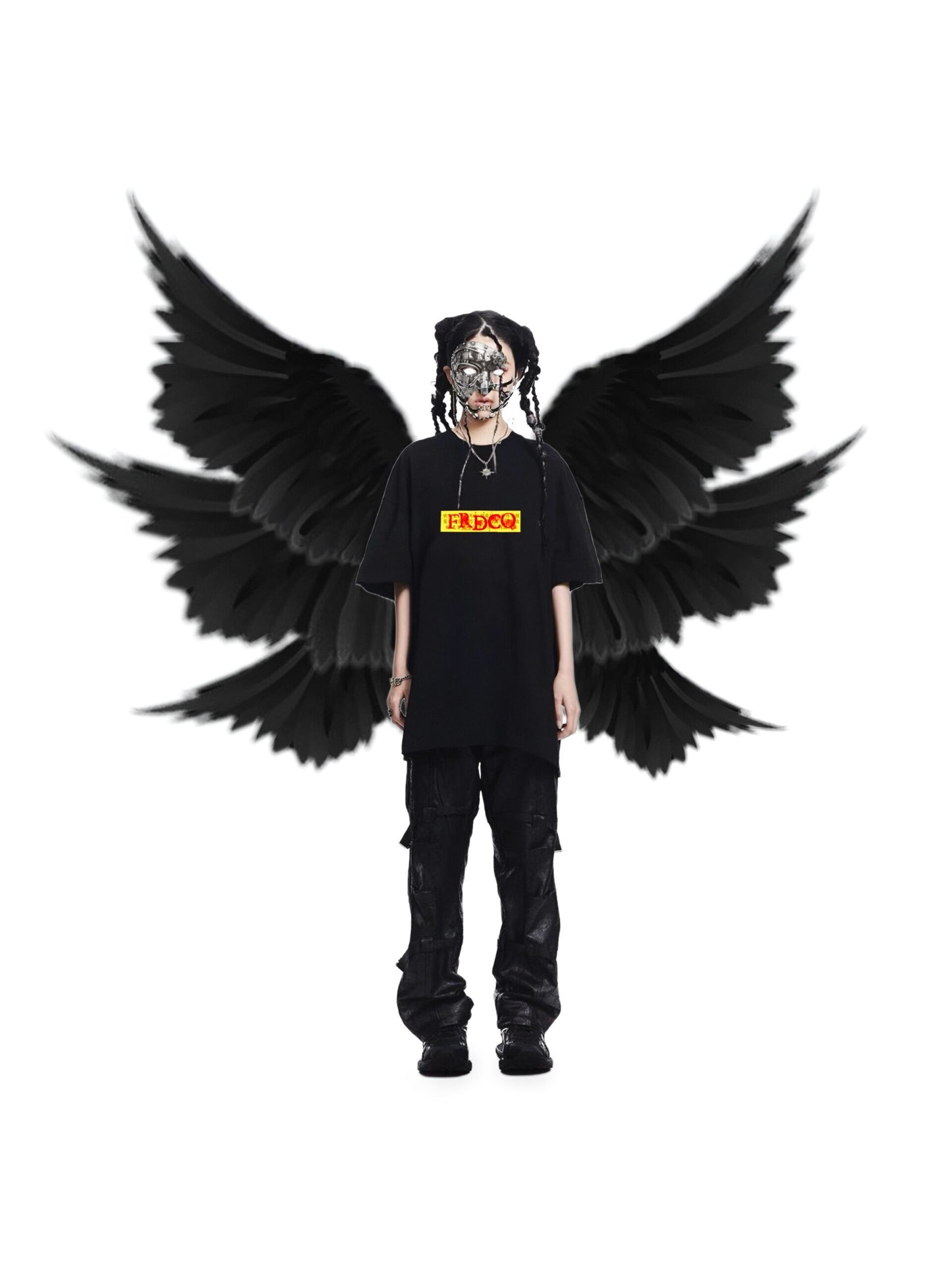 WUCHANG LOGO BLACK TEE