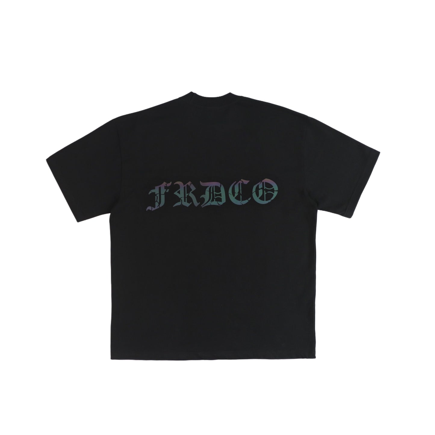 SS25 RAINBOW ESSENTIAL BLACK TEE