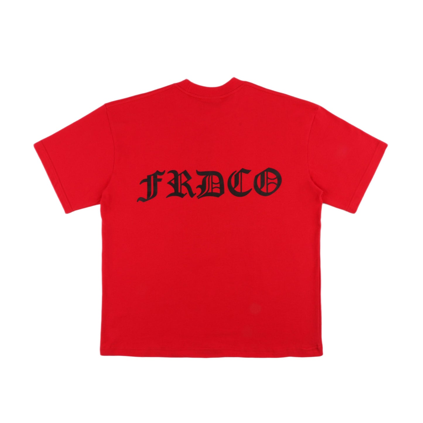 DOG HEAD LOGO RED TEE