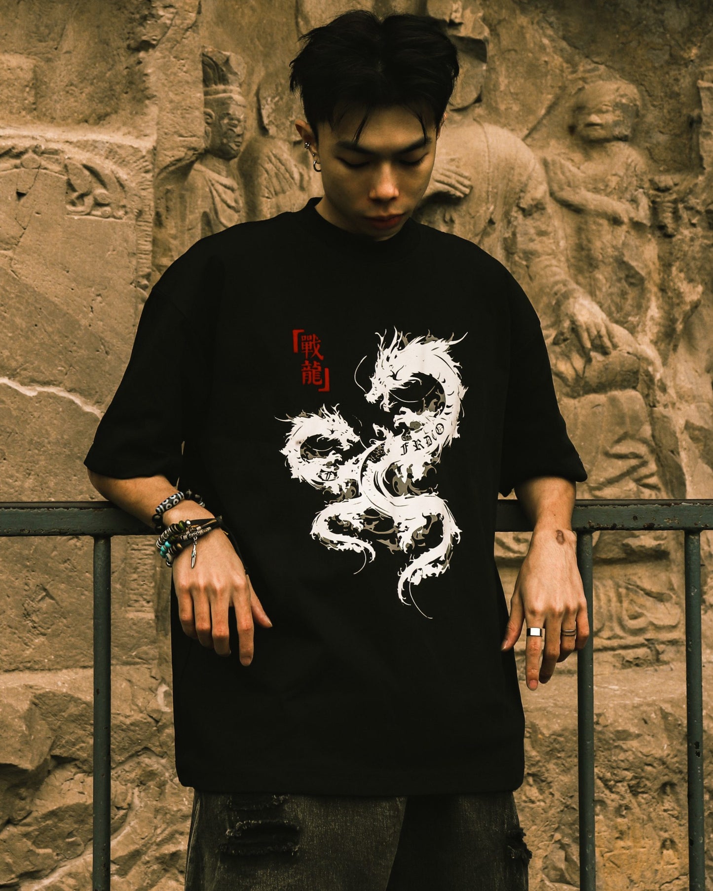WARRIOR ESSENTIAL BLACK TEE