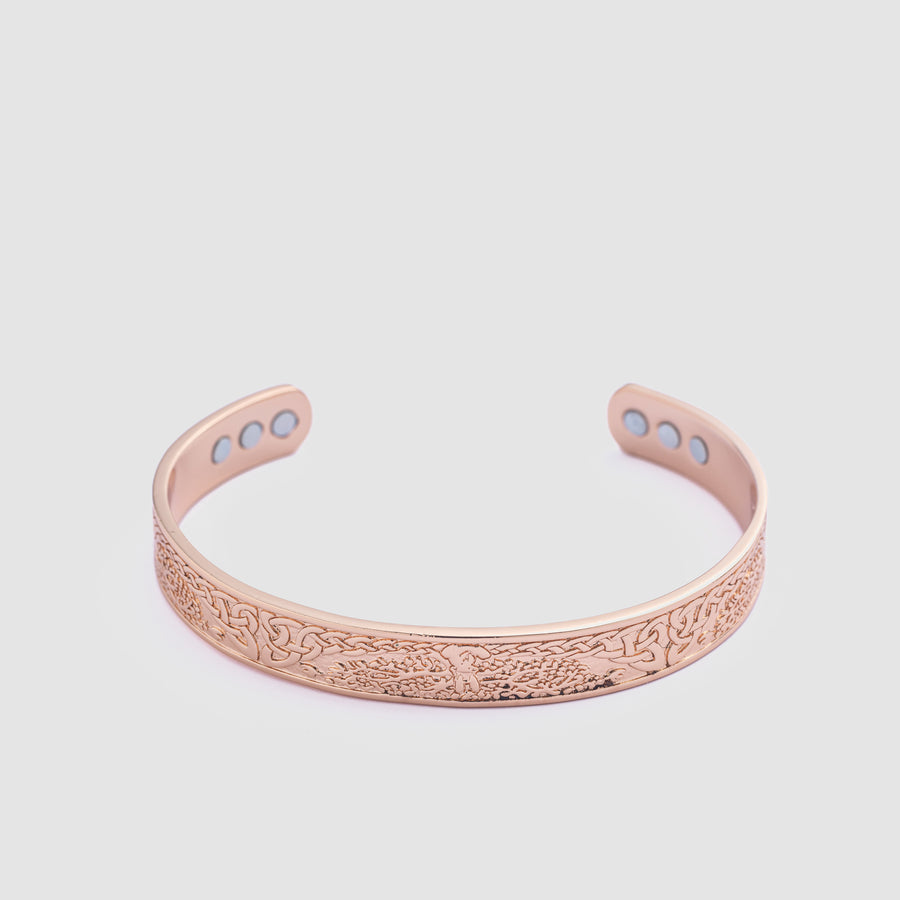 Copper Healing Bangle Bunny
