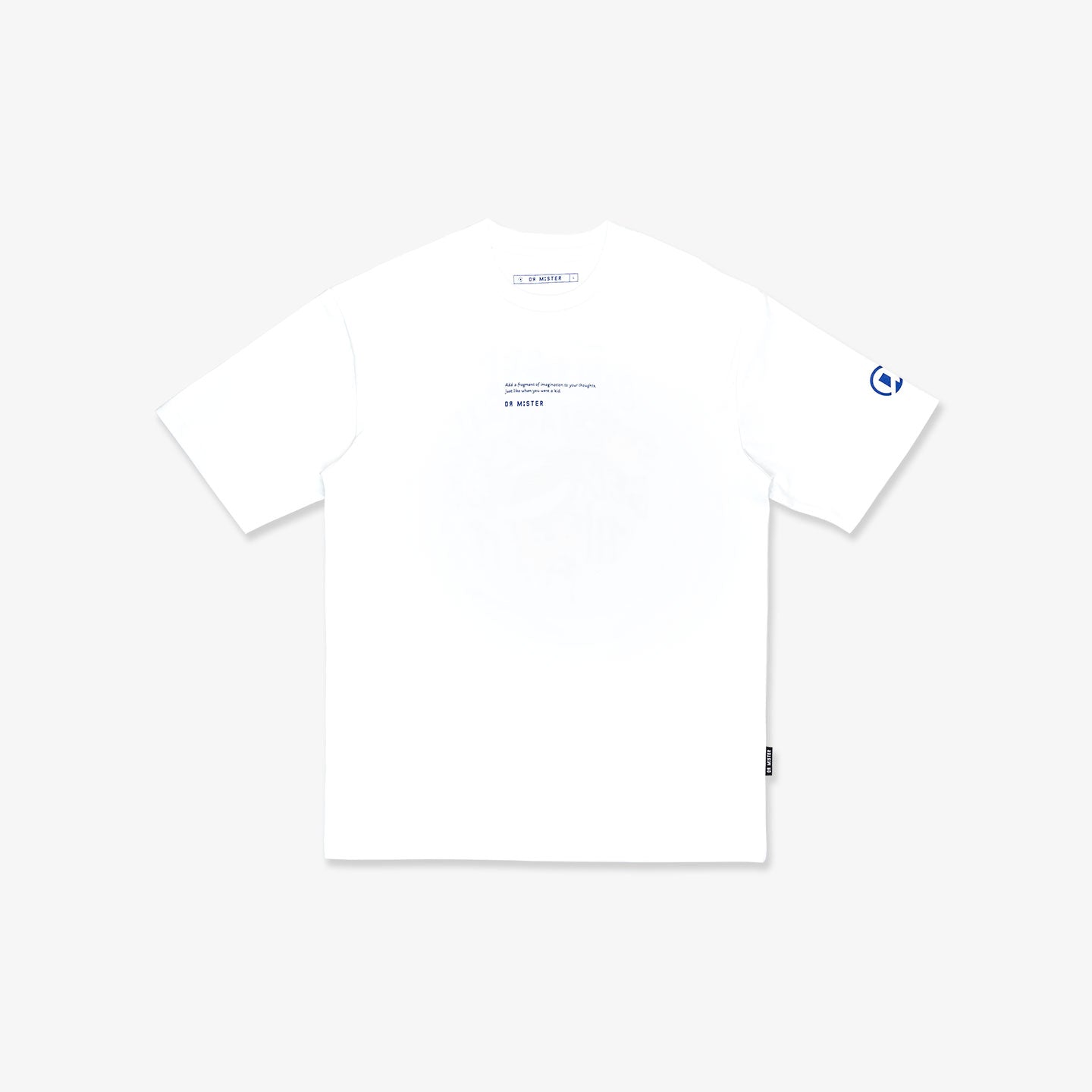 Balloon Duck Oversized Tee - White