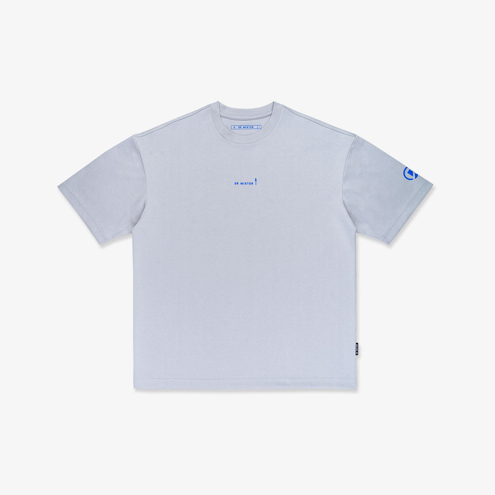 Bones Broad Tee - Light Grey