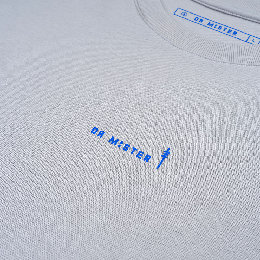 Bones Broad Tee - Light Grey