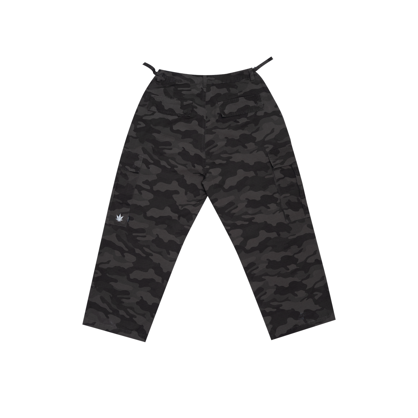 STONED & CO FORCE : Camo Cargo Black