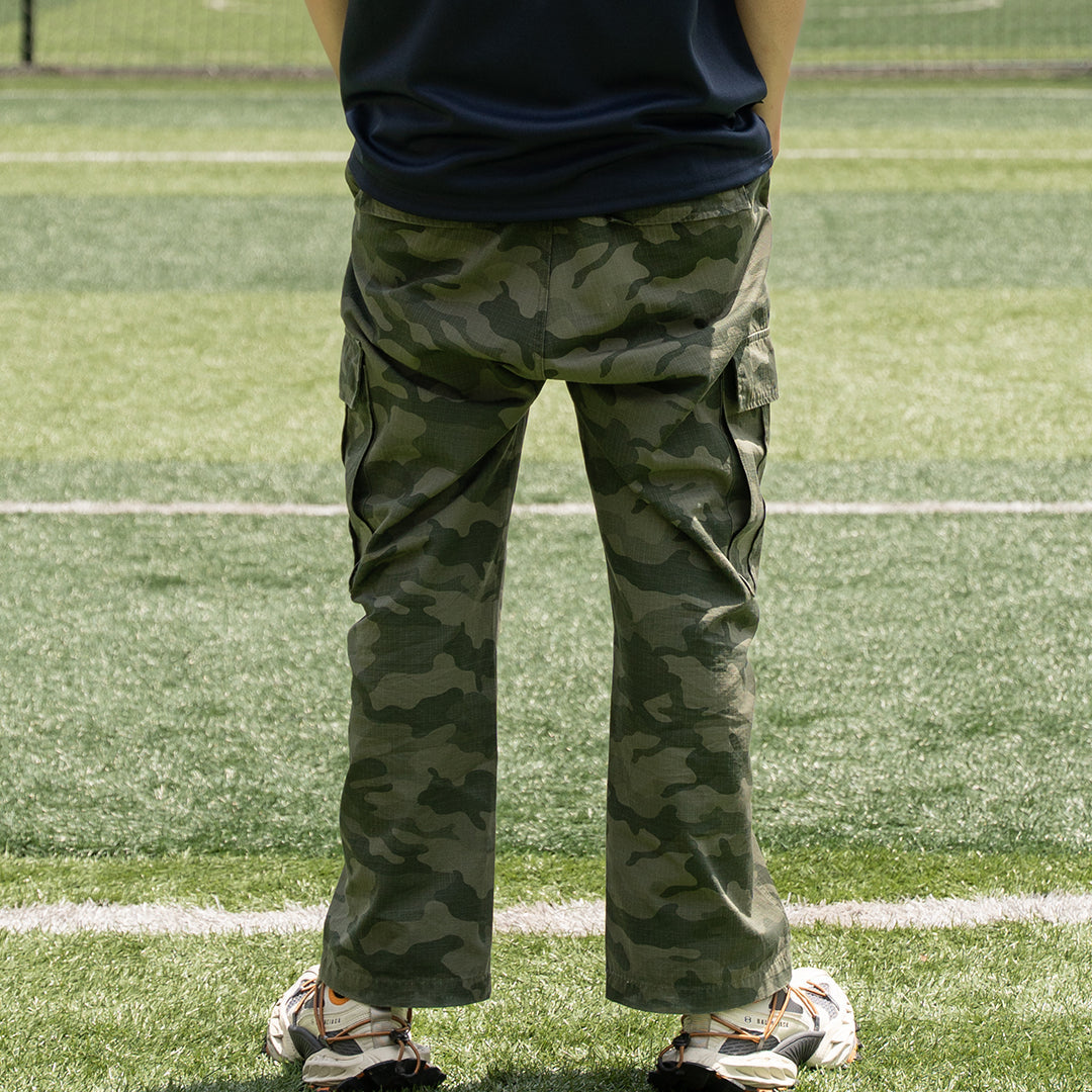 STONED & CO FORCE : Camo Cargo Green