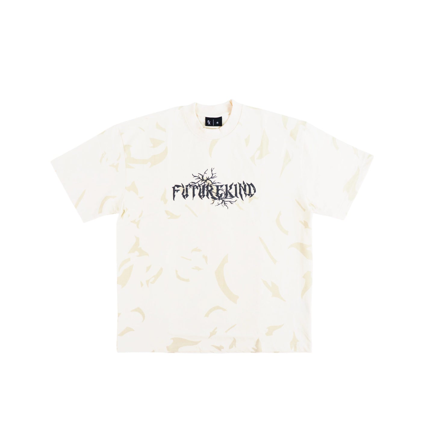 TIME CRACK ESSENTIAL CREAM TEE