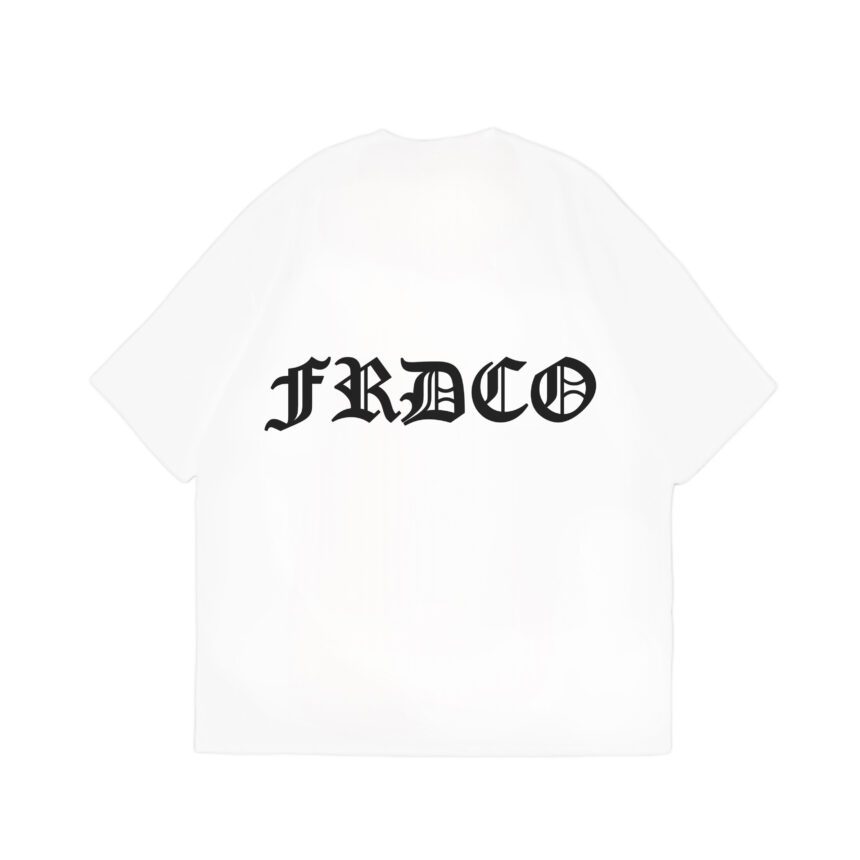 DOG HEAD LOGO WHITE TEE