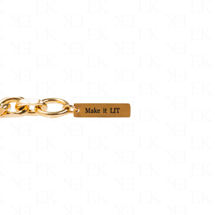 T Link Bracelet Gold