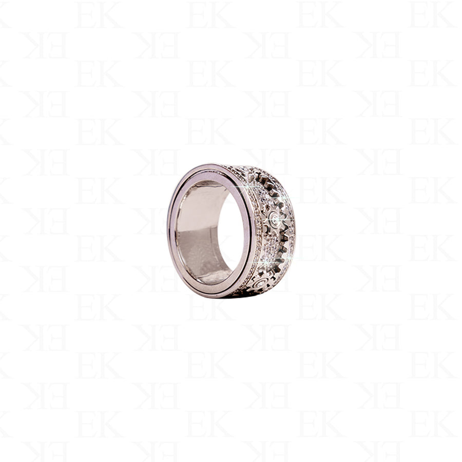 Iced Out Works the Wonder Ring Silver