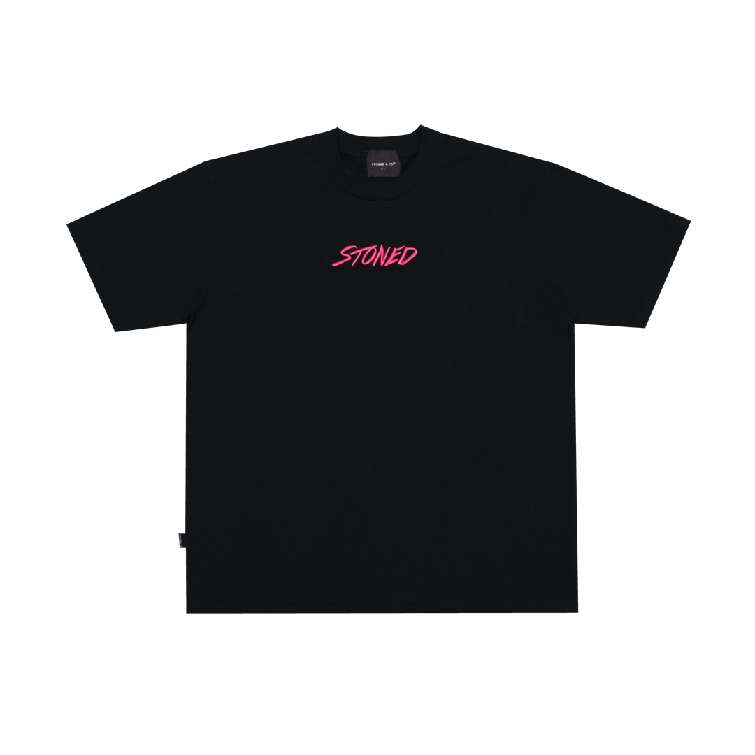 STONED & CO WBB25 : Emblem Tee Black