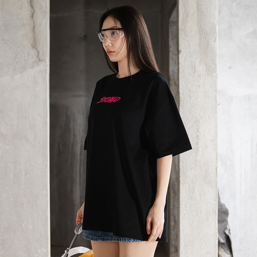 STONED & CO WBB25 : Emblem Tee Black