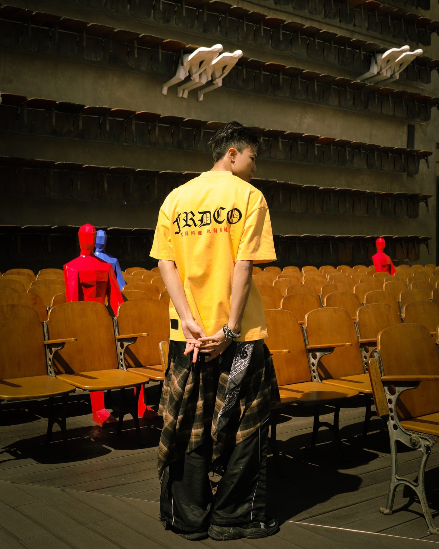 WARRIOR ESSENTIAL YELLOW TEE