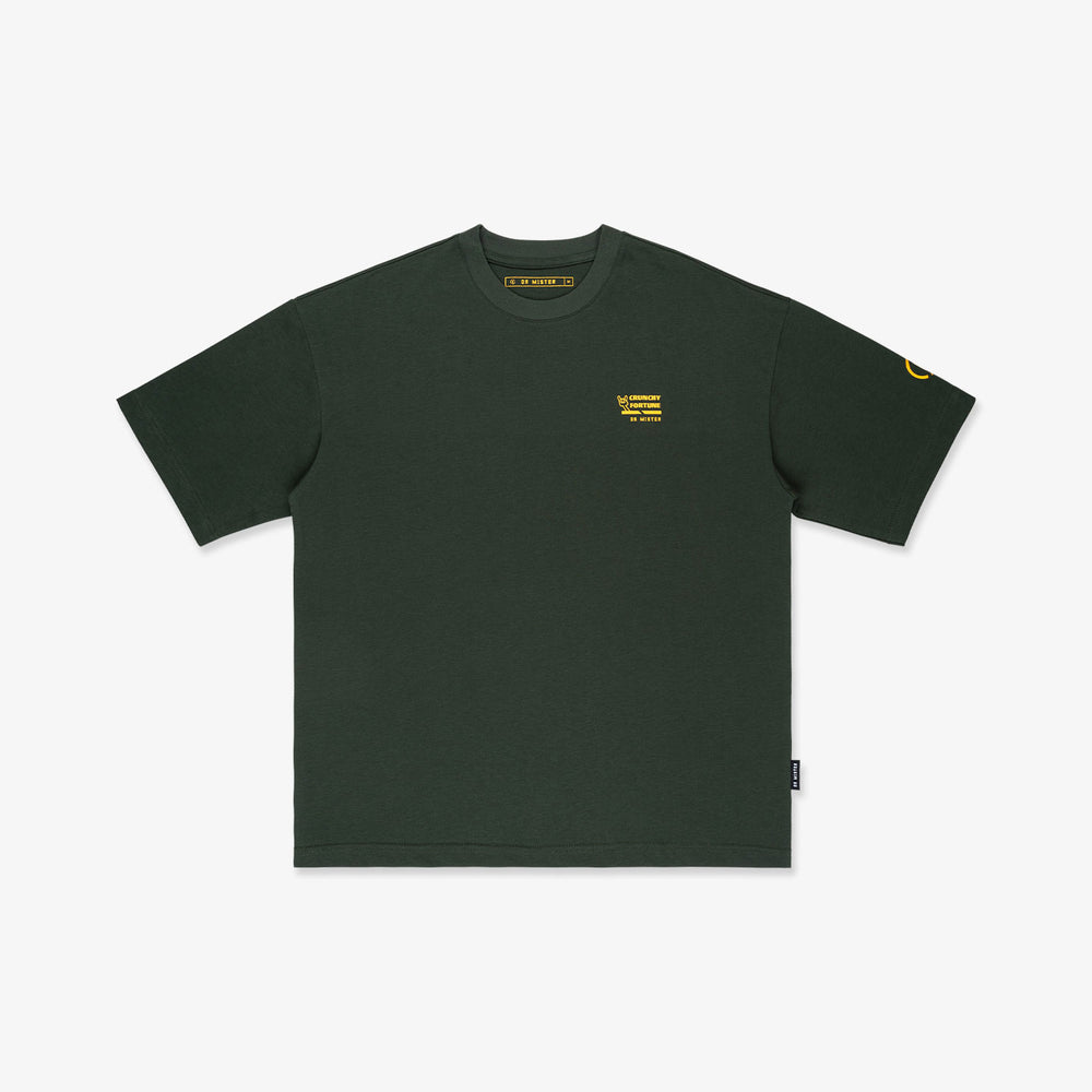 Fortune Kuih Broad Tee - Pine Green