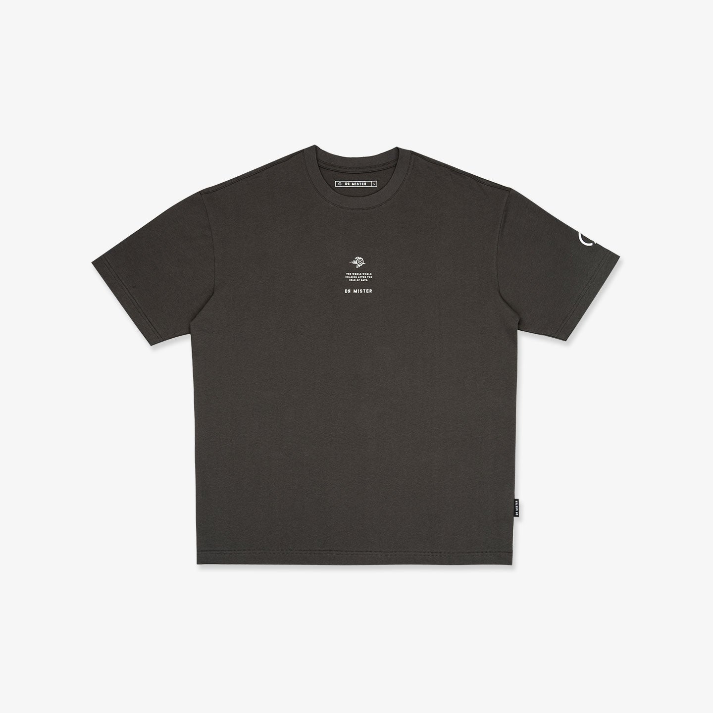 Flaming Pearl Broad Tee - Grey