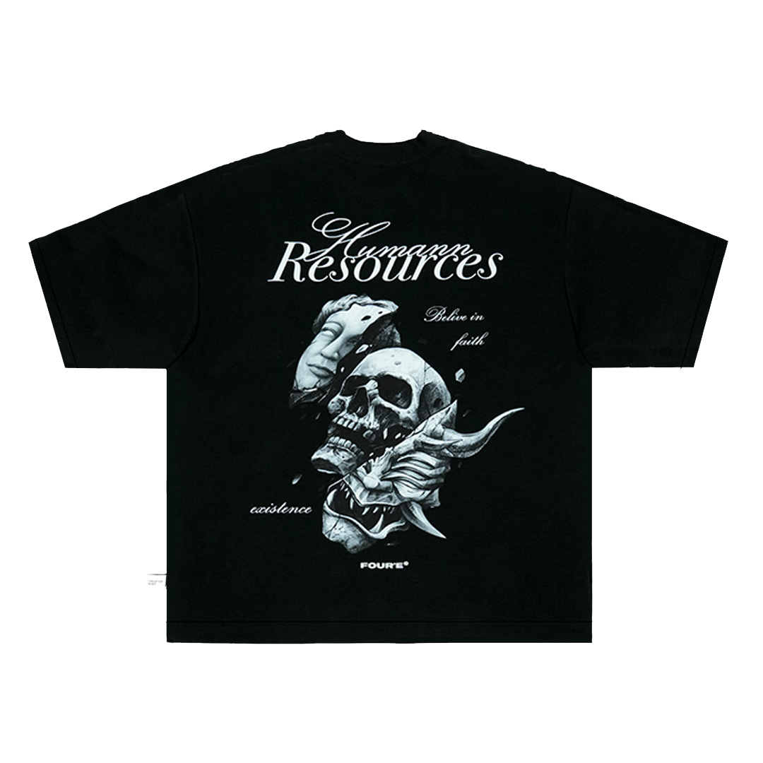 Human Resources Tee - Black