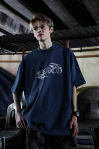 3M REFLECTIVE SPIDER BLUE TEE