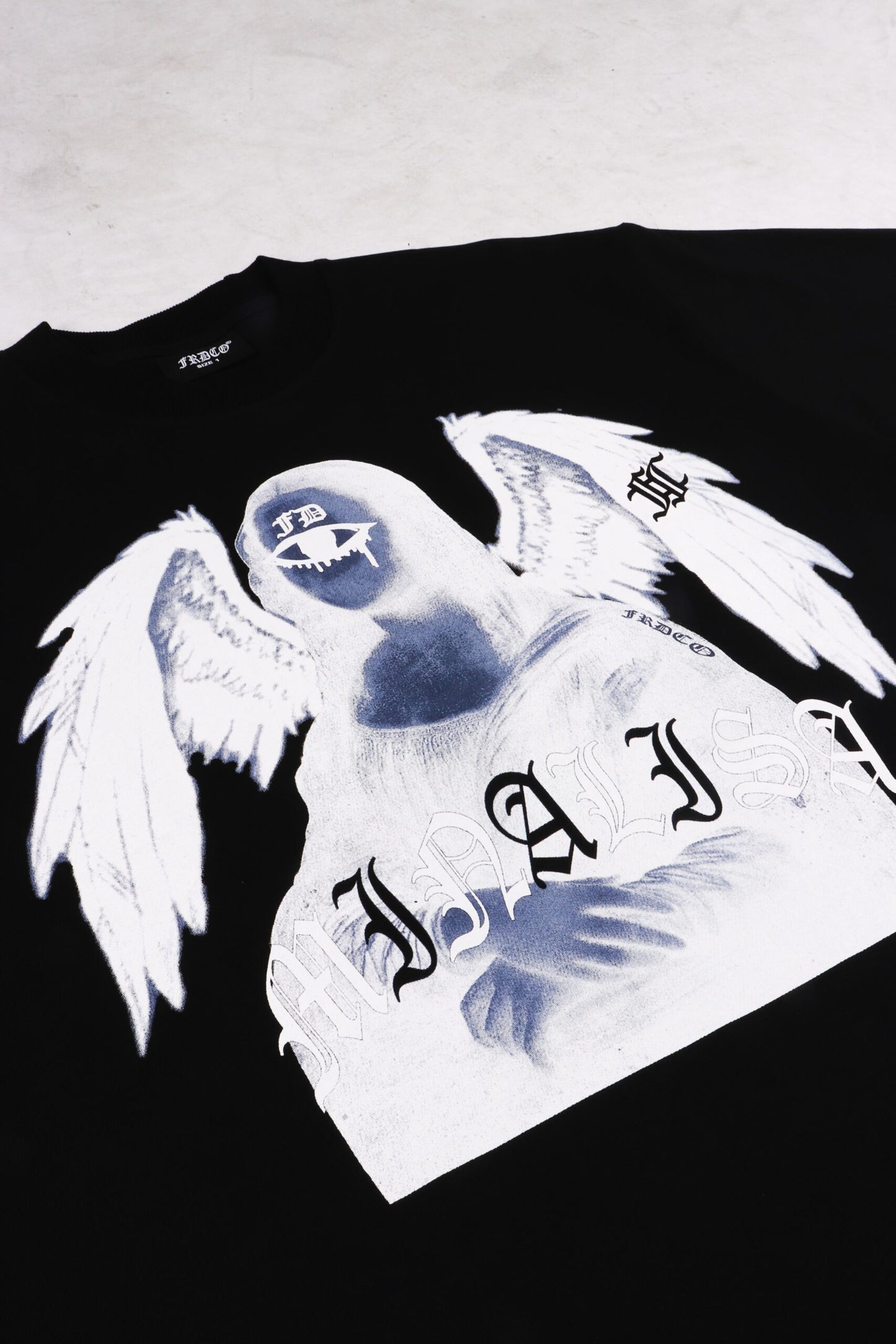 GHOST MONALISA LOGO BLACK TEE