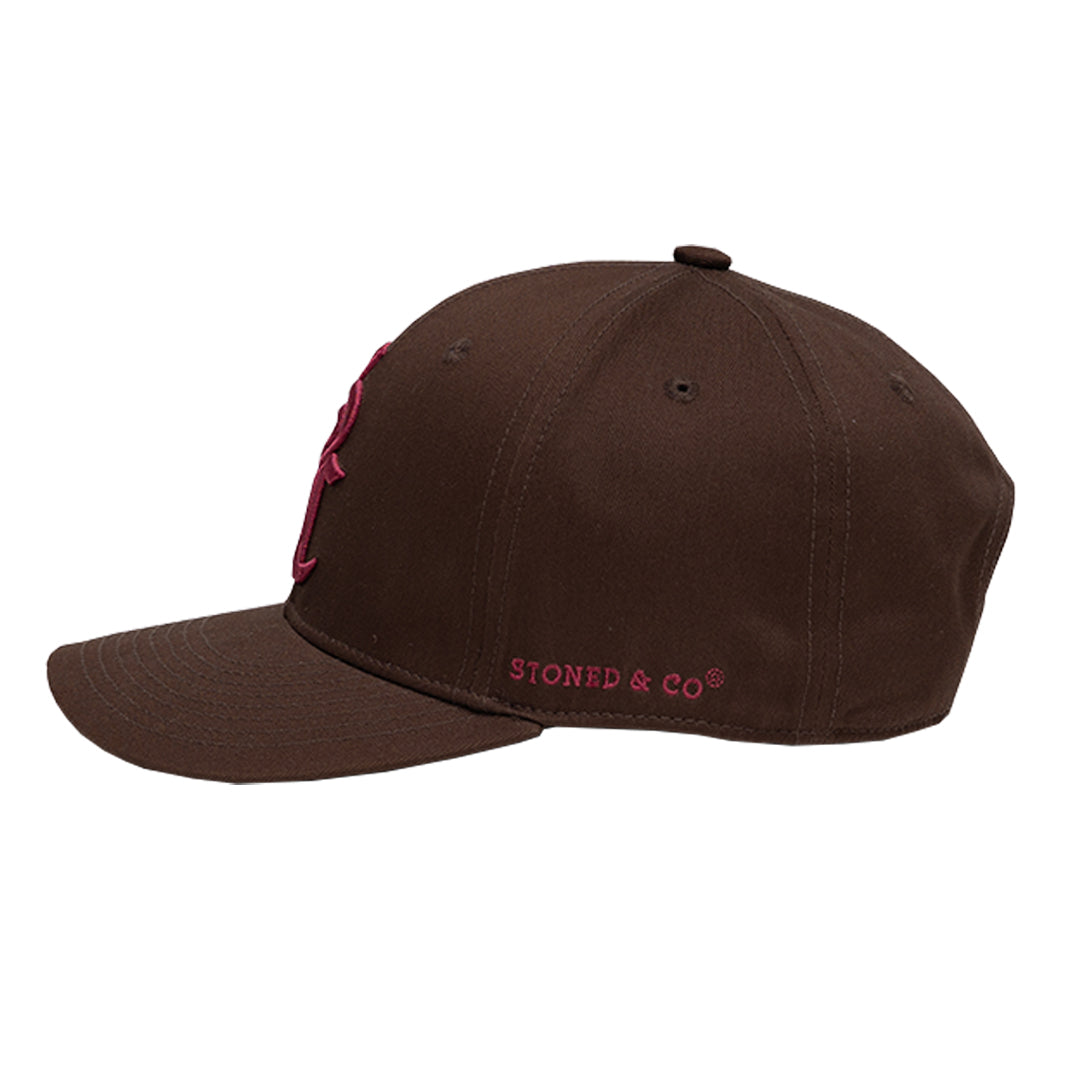 WBB25 : Icon Snapback Brown