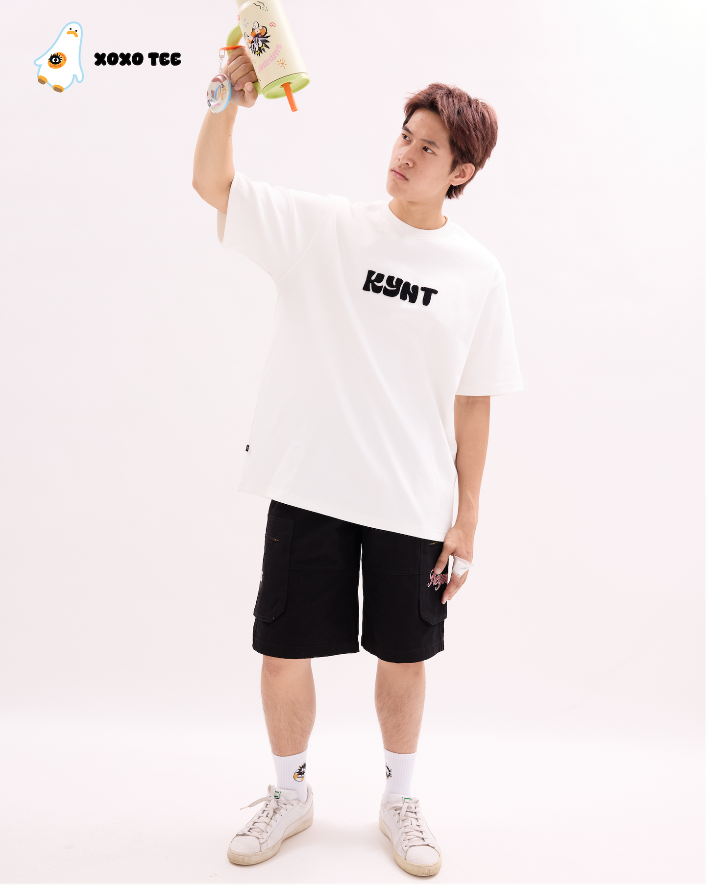 XOXO Tee White