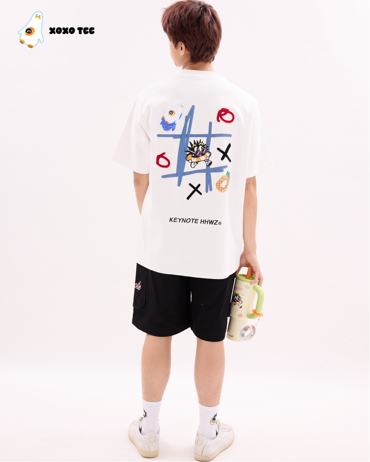 XOXO Tee White