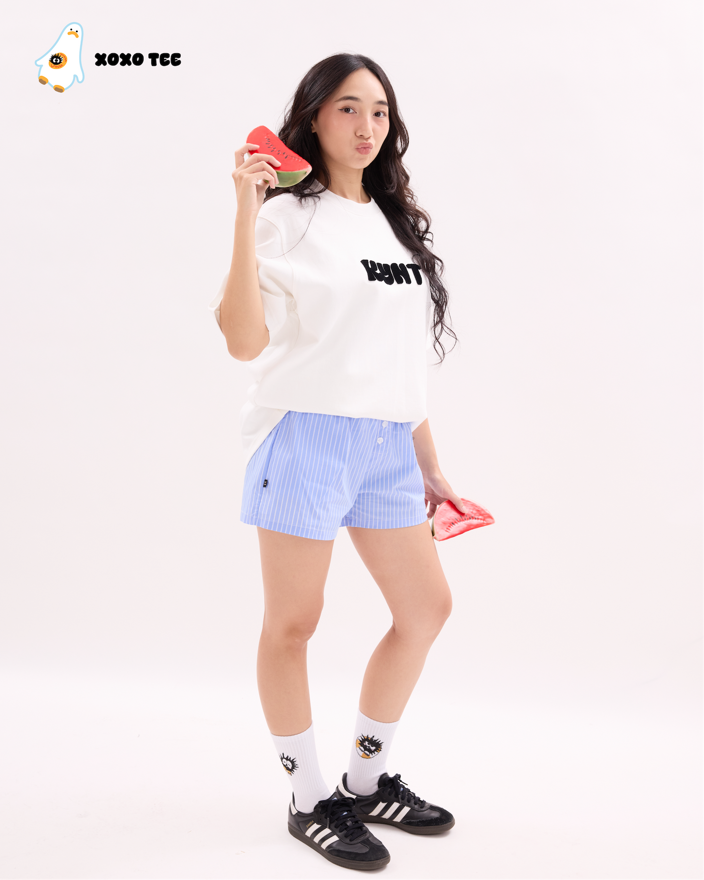 XOXO Tee White