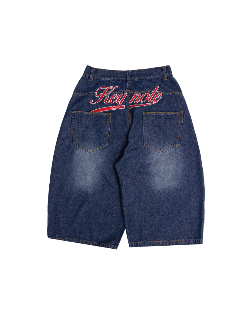 Overtime Jorts Blue