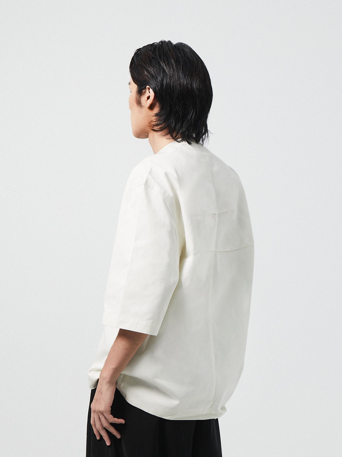 Sleek Zen Tailored Shirt | Black