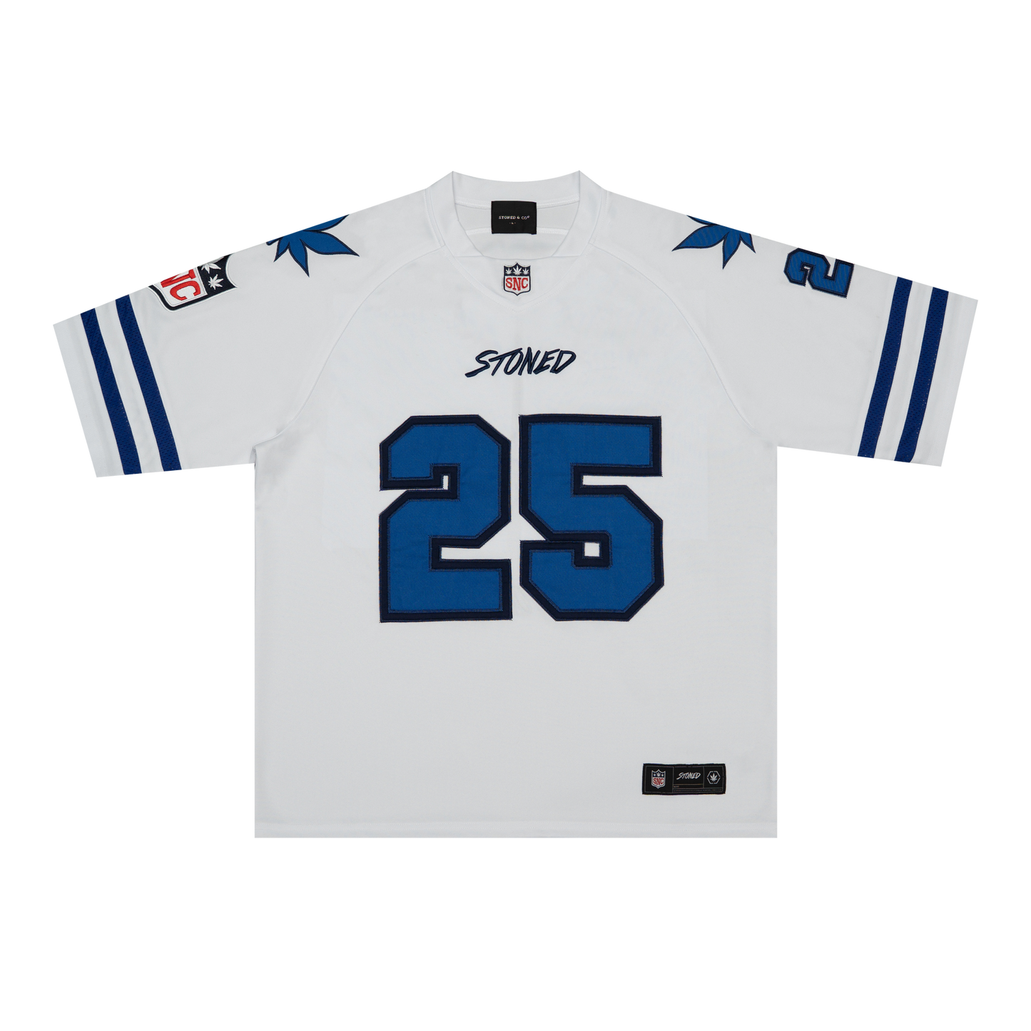 STONED & CO FORCE : NFL Jersey White