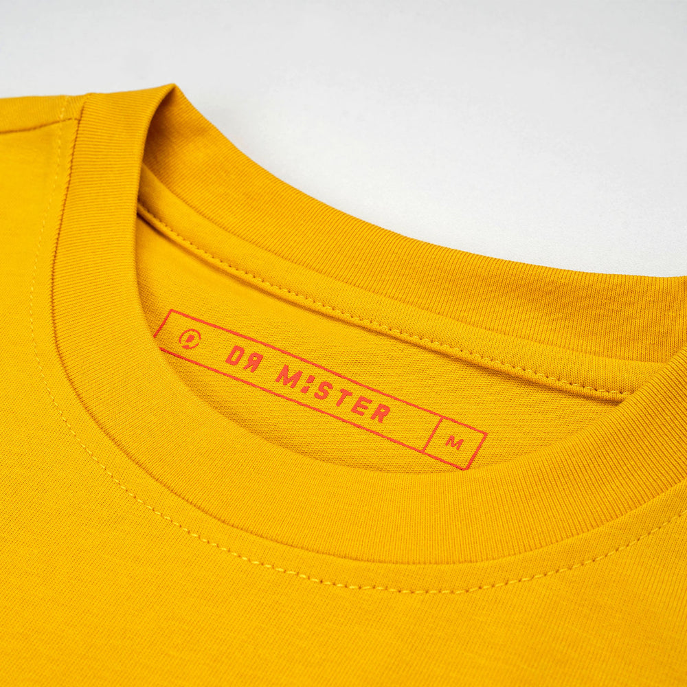 Super Candy Broad Tee – Amber Yellow