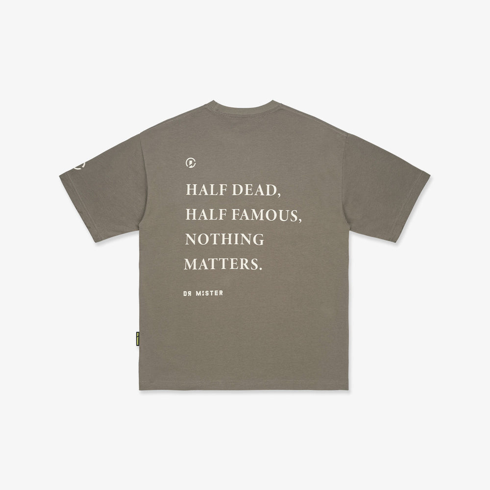HDHF Skullmark Broad Tee - Pale Brown