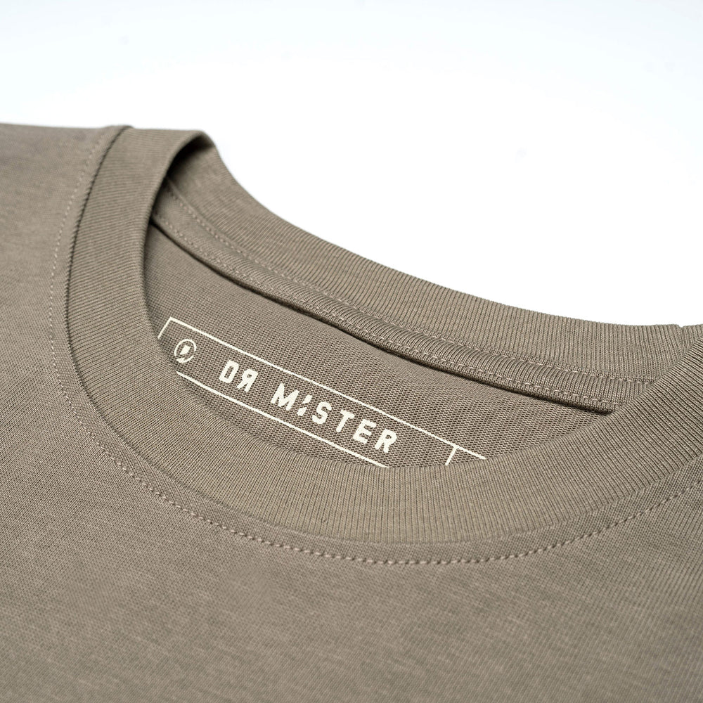 HDHF Skullmark Broad Tee - Pale Brown
