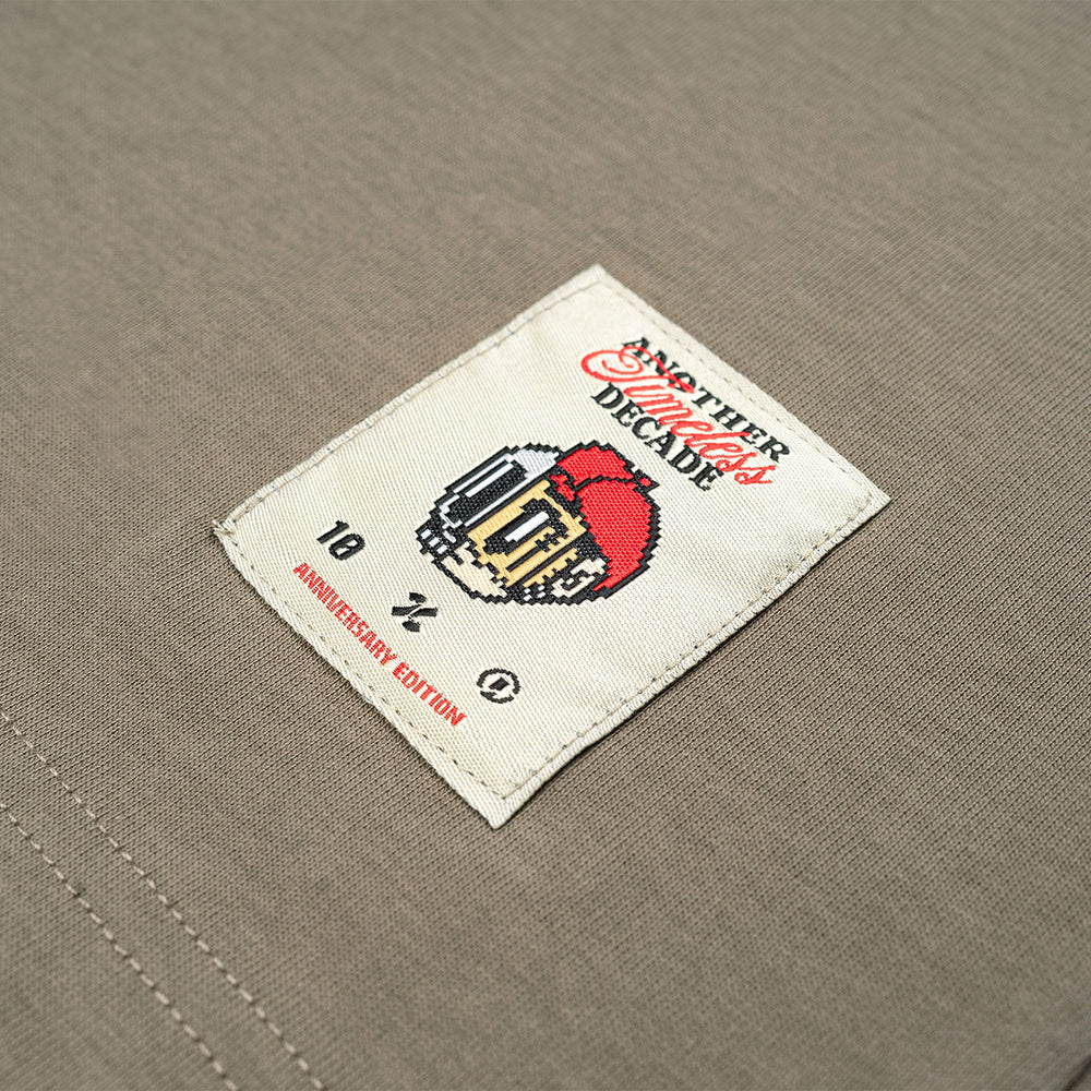 HDHF Skullmark Broad Tee - Pale Brown