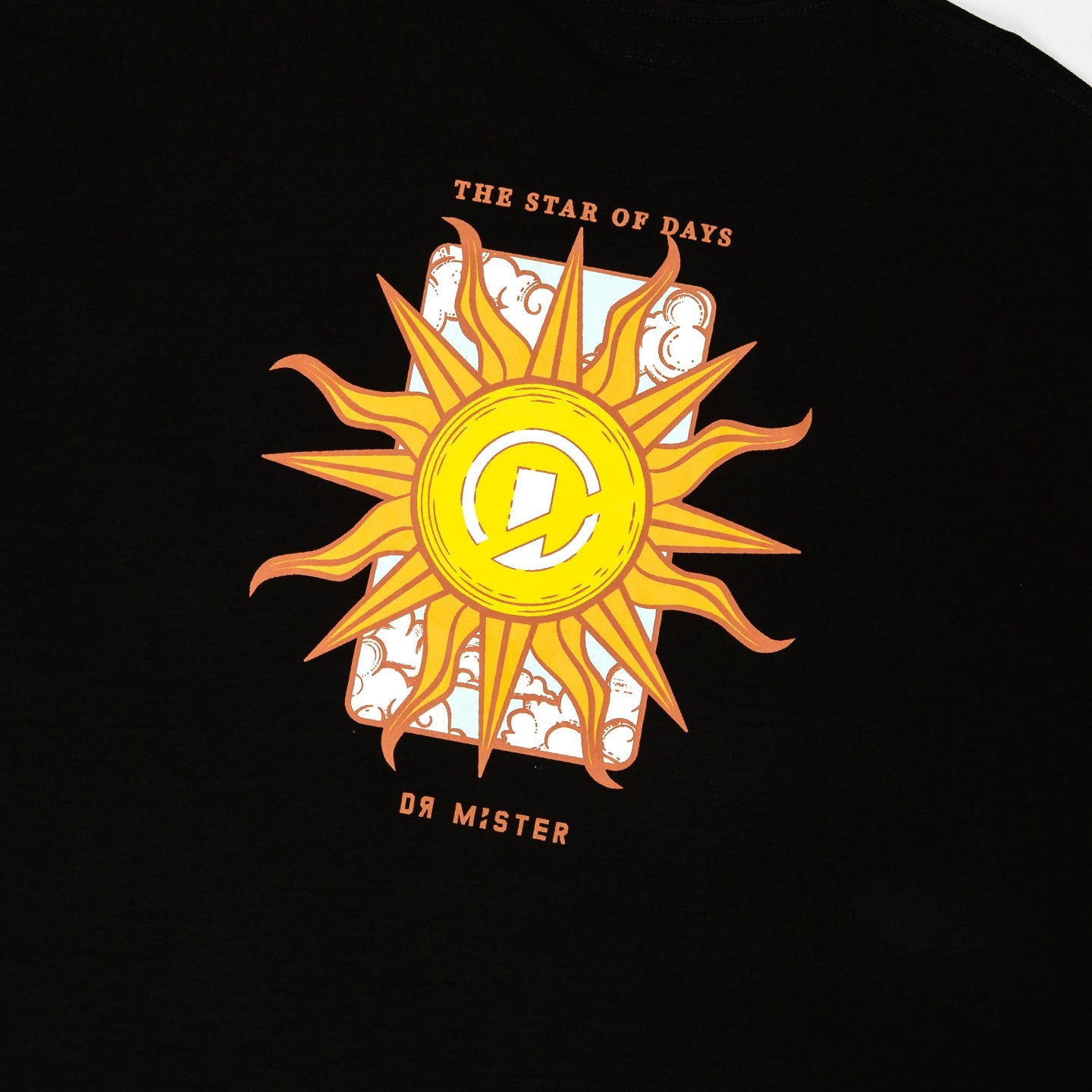 The Sun Broad Tee - Black