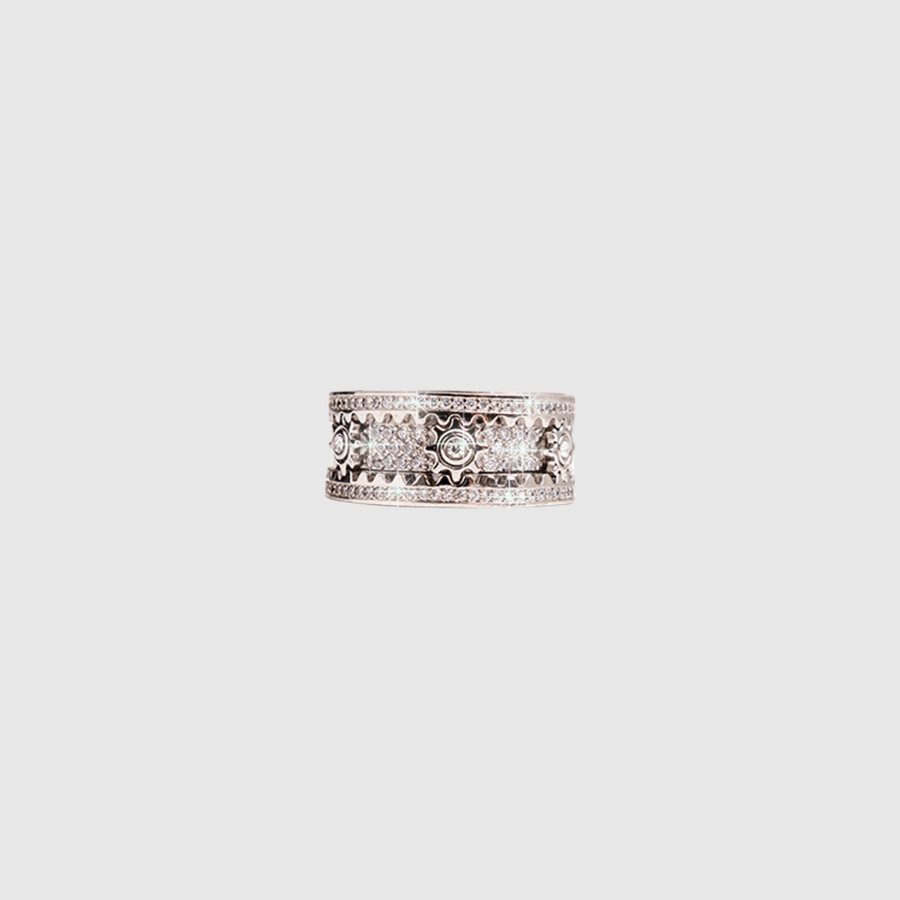 Iced Out Works the Wonder Ring Silver